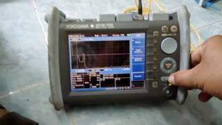 How to use OTDR for testingYOKOGAWA AQ1200 [upl. by Arada]