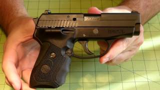 Crimson Trace Laser Grip Install Sig P239 [upl. by Siletotsira]