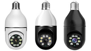 5G Light Bulb Camera Pairing Video Guide [upl. by Natsirc]