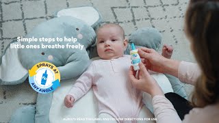 How to use FLO baby and kids saline sprays and drops [upl. by Rosena]