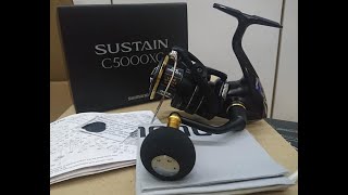 REVIEW UNBOXING SHIMANO SUSTAIN FJ 2021 [upl. by Fay515]