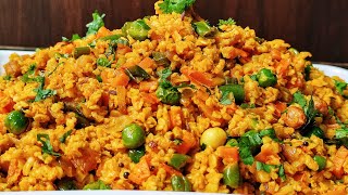 झटपट ओट्स पोहा बनाने की विधि easiest breakfast you can ever make healthy vegetable oats poha recipe [upl. by Siaht341]