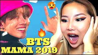 BTS MAMA 2019 FULL PERFORMANCE🤩INTRONOWe are bulletproof pt2BWLMikrokosmosREACTIONREVIEW [upl. by Norak]