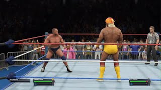 Raw45 122793 GoldRush Finals Hulk Hogan vs Bob Backlund [upl. by Noemi]