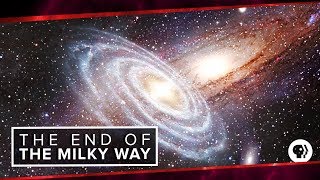 Andromeda Galaxy  Milky Way Collision Visualized [upl. by Carrew]