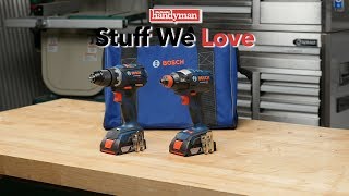 Stuff We Love Bosch SocketReady Impact Driver and Brushless DrillDriver [upl. by Flss]