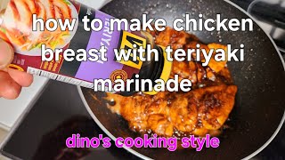 how to cook chicken breast with teriyaki marinadeviral [upl. by Laenej]