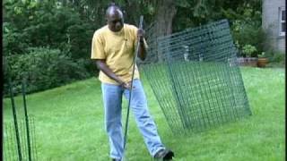 How To Install Garden Fencing [upl. by Cherye]