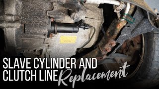 R56 Mini Cooper S  Clutch Line and Clutch Slave Cylinder Replacement [upl. by Yrelle]