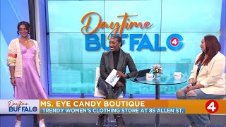 Daytime Buffalo Ms Eye Candy  Trendy womens clothing store at 85 Allen St [upl. by Nahsad636]