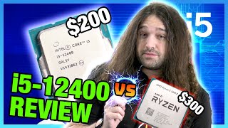 AMD Defeat Intel i512400 CPU Review amp Benchmarks vs Ryzen [upl. by Trutko]