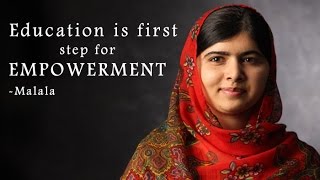 Malala’s inspirational speech to empower women  NewspointTV [upl. by Eleazar]