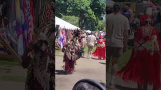 Na Me Res Traditional Pow Wow Indigenous Art Festival  Fort York Armoury Toronto Ontario  Food [upl. by Yhtrod54]