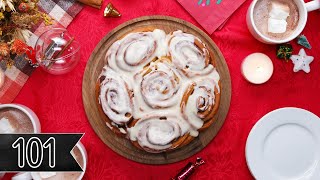 How To Make Homemade Cinnamon Rolls • Tasty [upl. by Akili]