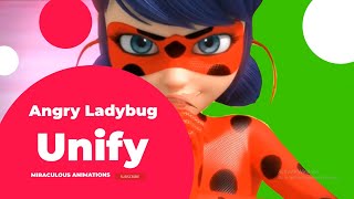 Angry Ladybug Unify  Green Screen  Miraculous Animation [upl. by Natale446]