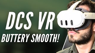 DCS VR GREAT Performance Improvements Quest 3 Virtual Desktop [upl. by Leba]