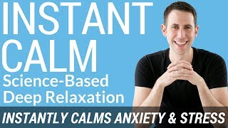 Deep Relaxation Hypnosis for Stress Relief Anxiety Relief and Instant Calm ScienceBased [upl. by Nylitak66]