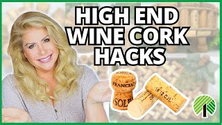 LOOK 👀 How I Turn Wine Corks🍷Into HIGH END Home Decor‼️ [upl. by Dennis]