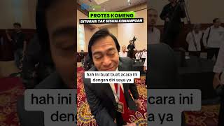 Ditempatkan di Komite II DPD RI yang Bukan Bidang Kemampuannya Komeng Saya Harus Belajar ke Mana [upl. by Critta58]