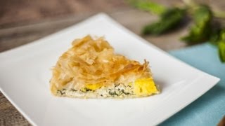 Filodeegtaart met spinazie en ricotta  Allrecipesnl [upl. by Allecnirp]