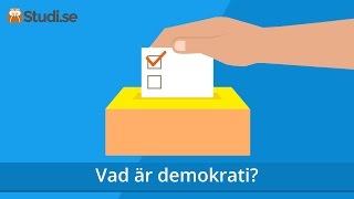 Vad är demokrati Samhällskunskap  wwwbinogise [upl. by Devlen640]