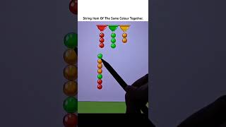 String Item Of The Same Colour Together Android Gameplay shortvideo youtubeshorts [upl. by Viole853]