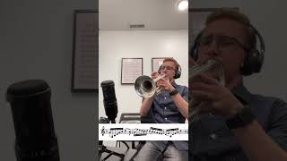 Bosquet Etude No 8 trumpet music classicalmusic practice [upl. by Bluma]