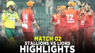 Full Highlights  Allied Bank Stallions vs Nurpur Lions  Match 2  Champions Cup 2024  M9A1K [upl. by Elene]