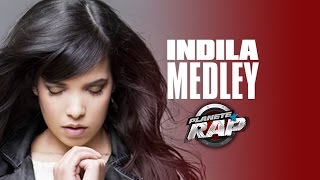 Indila  Medley en live PlanèteRap [upl. by Ramoh]