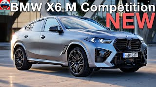 All NEW 2024 BMW X6 M Competition  Full REVIEW interior amp exterior Driving [upl. by Nosille]