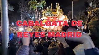 CABALGATA DE REYES MAGOS 2024 DESDE MADRID en vivo [upl. by Raynell746]