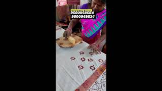 Cotton Sarees Manufacturing Wax Printing Process👌 [upl. by Resneps727]