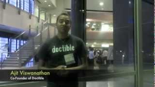 San Diego Startup QuickPitch Finalist Doctible [upl. by Hutton355]