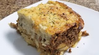 The Authentic Greek Pastitsio Recipe [upl. by Alyn]