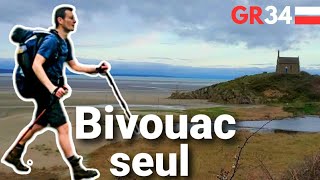 ⛺ Je bivouac seul sur le GR34 dans la Baie de SaintBrieuc [upl. by Elwyn]