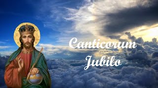 Canticorum Jubilo Paroles  École Militaire Interarmes [upl. by Linis561]