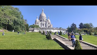 A day at Sacré Cœur Montmartre  Paris Famous Place for Touriste to visit  Vlog [upl. by Paulita]