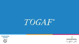 8 Togaf Core Concepts Architecture Framework Structure  Arabic QUOTA [upl. by Coulombe]