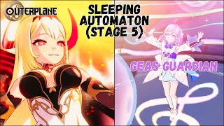 Demiurge Stella vs Sleeping Automaton Stage 5  OUTERPLANE [upl. by Erbes811]