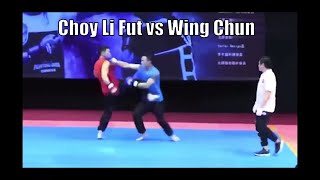 Wing Chun vs Choy Li Fut  Chinese Martial Arts Tested [upl. by Ragucci]