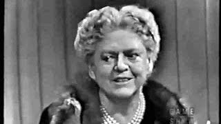 Whats My Line  Ethel Barrymore Oct 12 1952 [upl. by Akin]