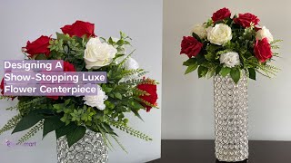 Designing A ShowStopping Luxe Flower Centerpiece  DIY  How To  eFavormartcom [upl. by Arodasi]