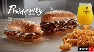 The Juicy Peppery Prosperity Burger™ Returns [upl. by Noevart]