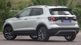 Volkswagen NEW Tcross 2019 Style Reflex Silver 18 inch Funchal Dark walk around amp detail inside [upl. by Allimak]