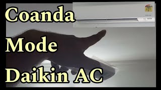 Daikin AC Coanda Mode  What is Coanda Mode in Daikin AC [upl. by Niliak]