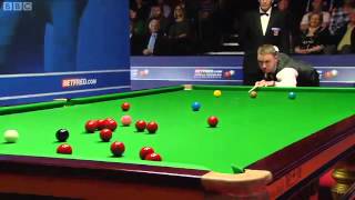 Snooker World Championship 2012 STEPHEN HENDRY vs JOHN HIGGINS Frame17 P1 [upl. by Malynda]