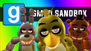 Gmod Five Minutes at Freddys Garrys Mod Sandbox Funny Moments [upl. by Carlota]