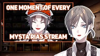 mystas full reaction to quotone moment from every Mysta Rias streamquot [upl. by Nreval588]