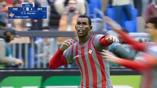 US Cremonese  SPEZIA SERIE B PES 21 GAMEPLAY [upl. by Eugaet]