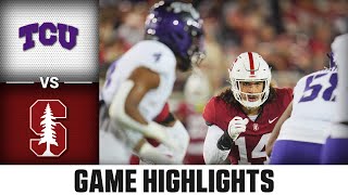 TCU vs Stanford Game Highlights  2024 ACC Football [upl. by Dor]